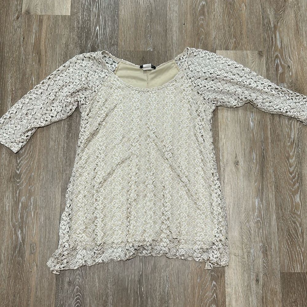 Cream Dress Top 💥